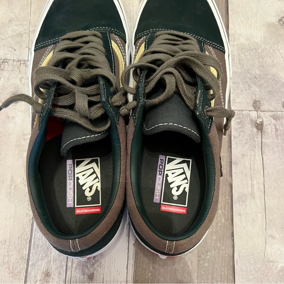 Old School Vans Pop Cush Green - Size 11 - Picture 6 of 6